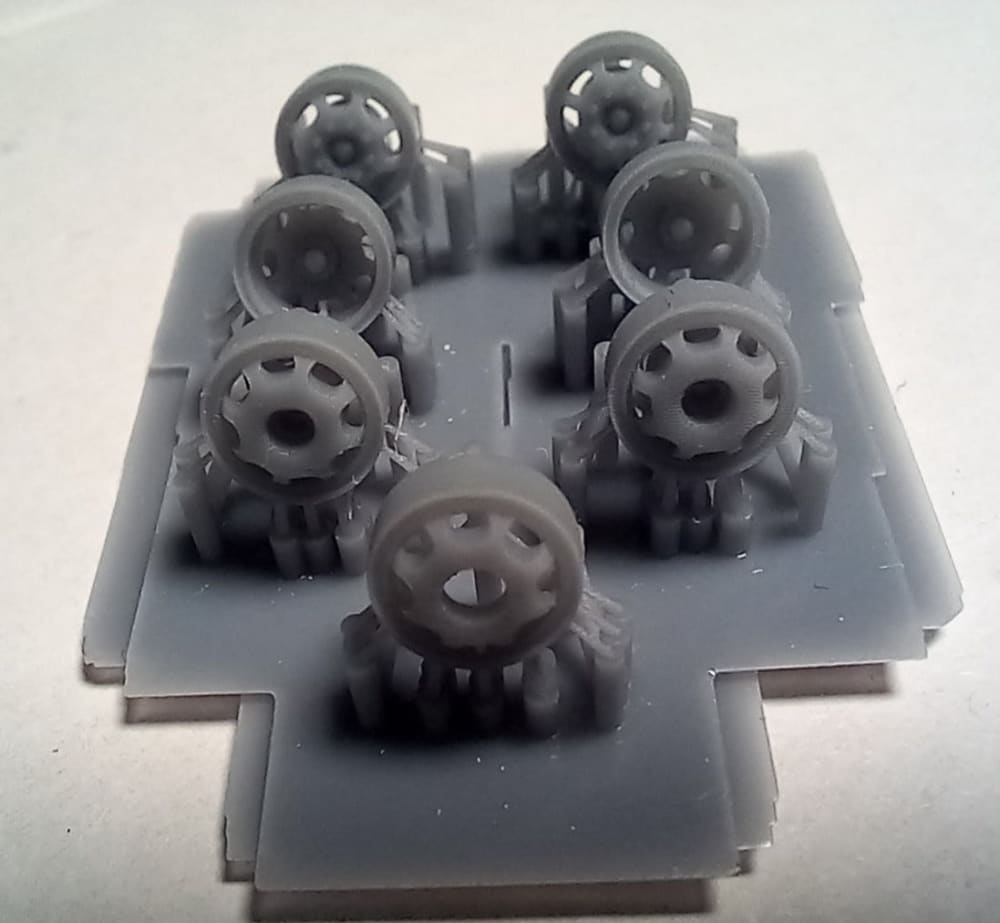 1 Radsatz Für S4000 H0 Räder