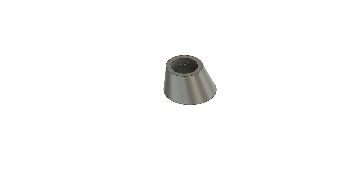 9 Stk Schachtkonus DDR Typ KSABOO01 H0