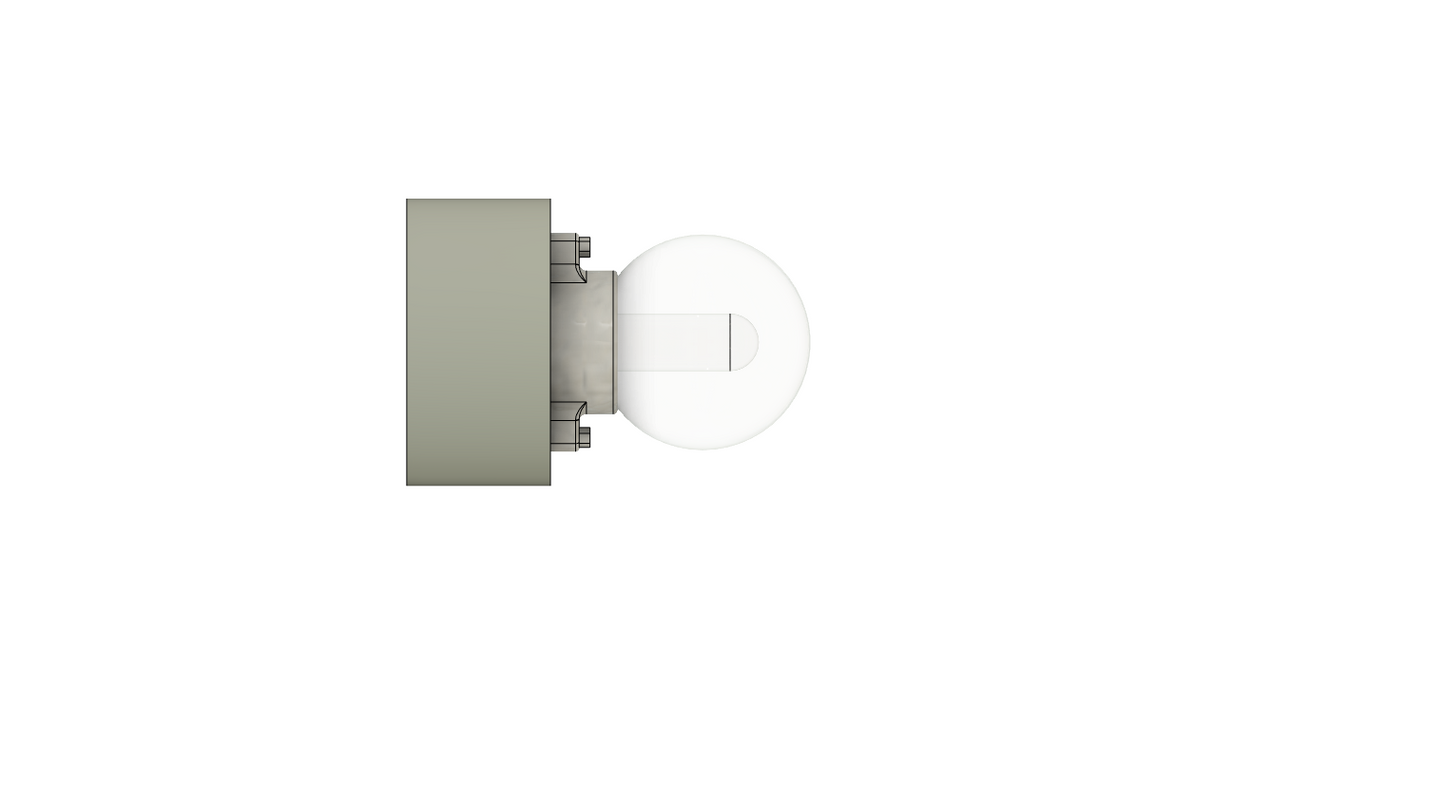 Wandlampe Kugellampe SMD-LED H0 BS