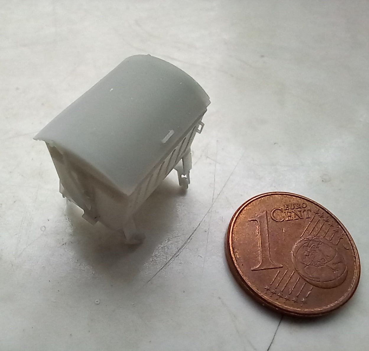 4stk Müllcontainer DDR H0