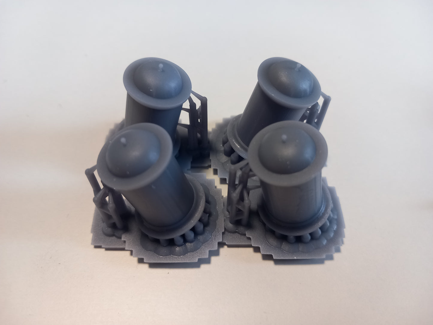 4stk Litfasssäule Typ "Baabe" TT