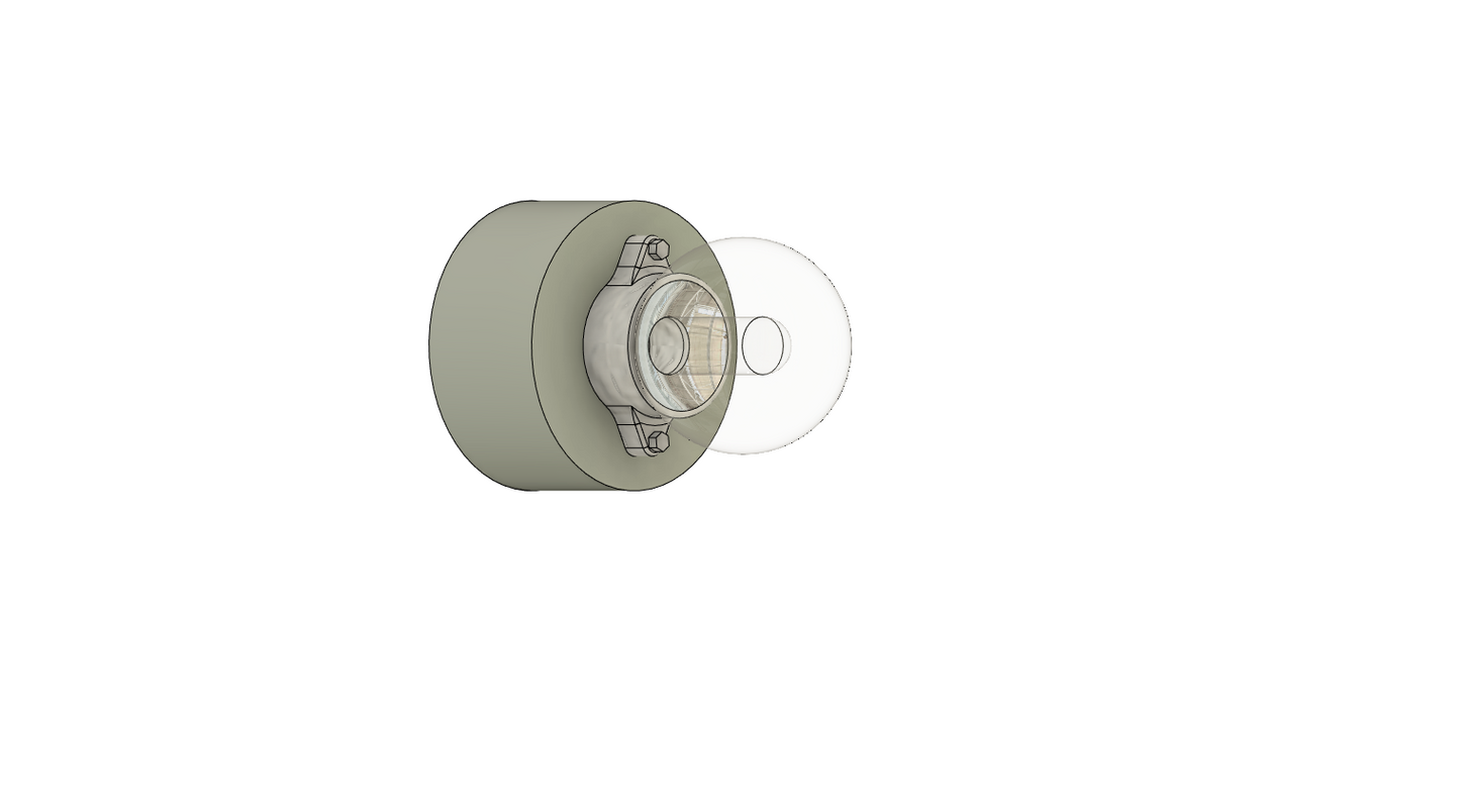 Wandlampe Kugellampe SMD-LED H0 BS