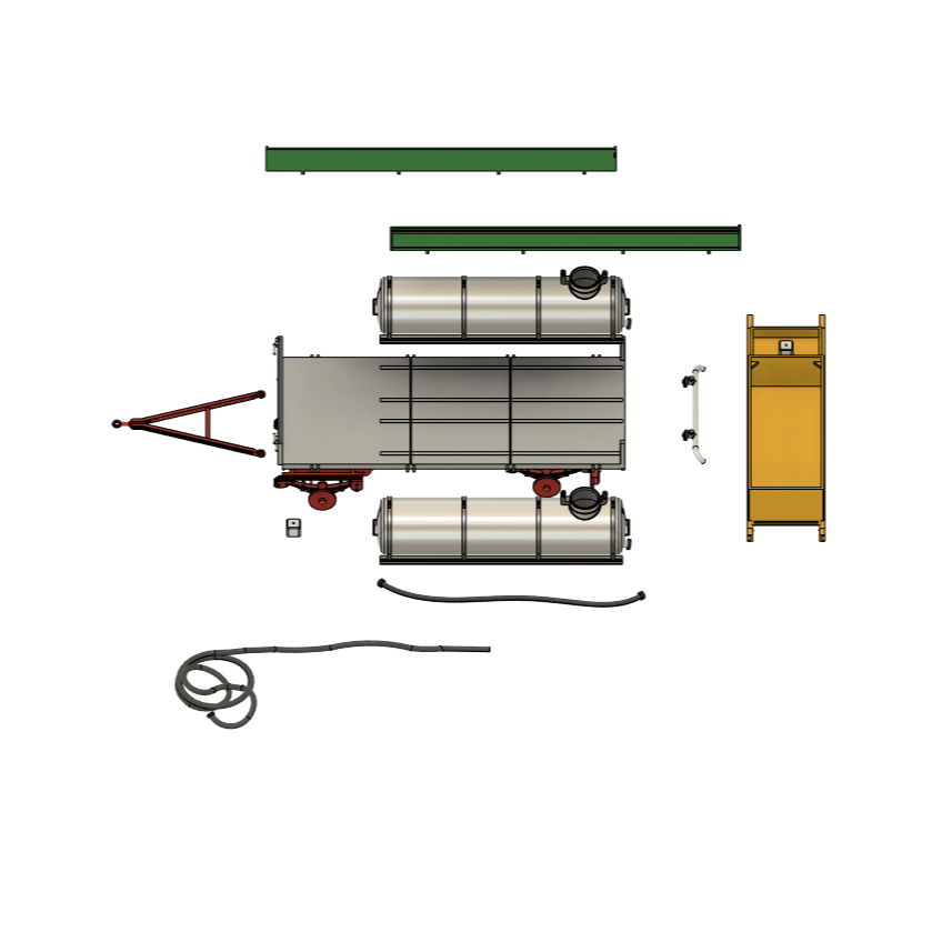 Set THK5 mit Wasserfass TT