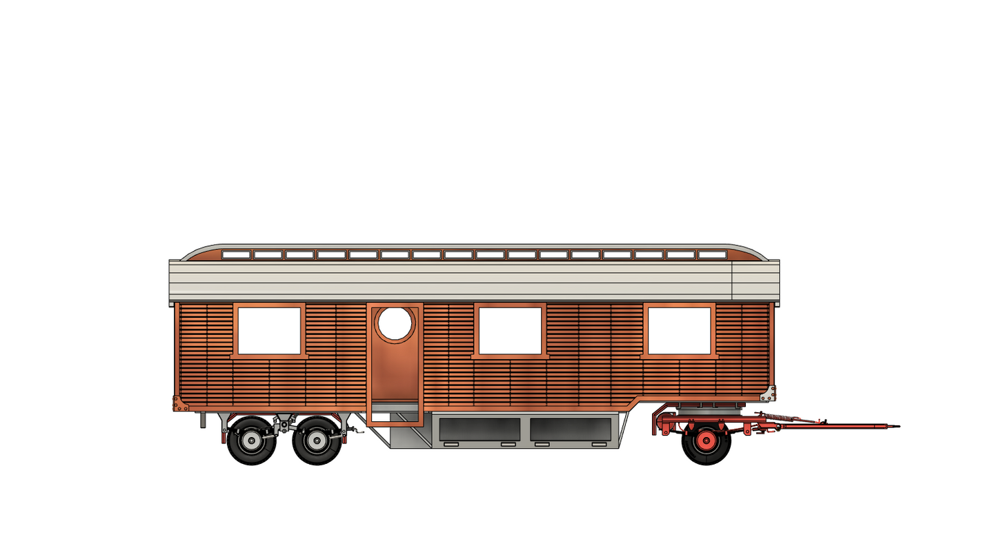 Wohnwagen Bauart Pfaff 3Achser BS TT