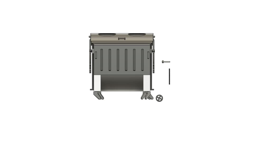 4Stk Müllcontainer Ddr H0