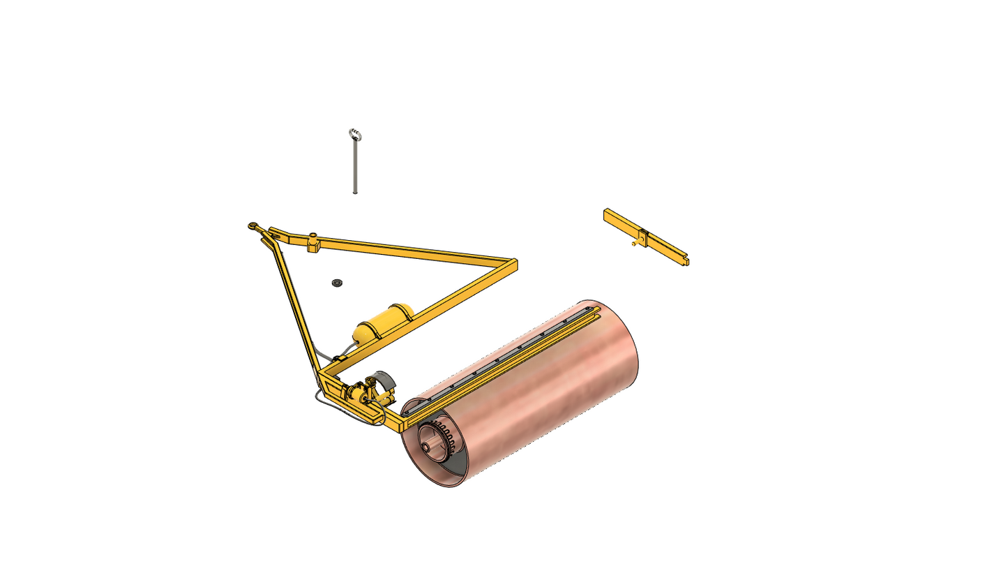 Wiesenwalze Solo m. HW80 Bremse BS TT
