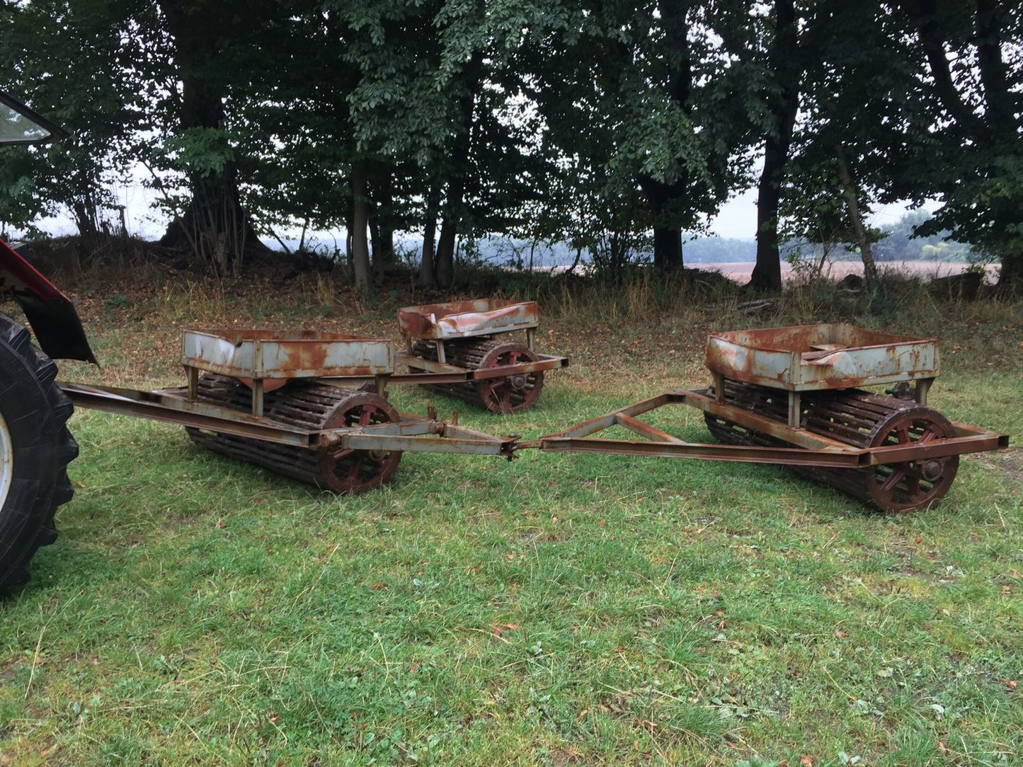 3er Netz-/ Gitterwalzenzug TT