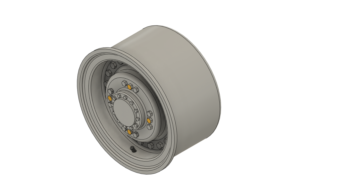 1 Radsatz für MDK 404 6 oder 8 Rad BS H0