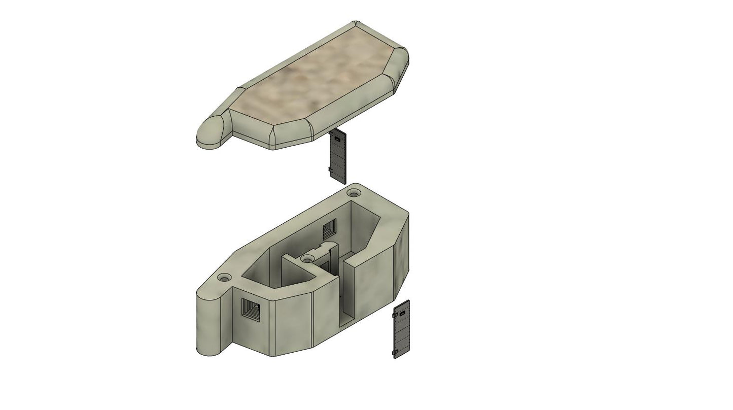 MG-Bunker B-100 CSSR BS H0