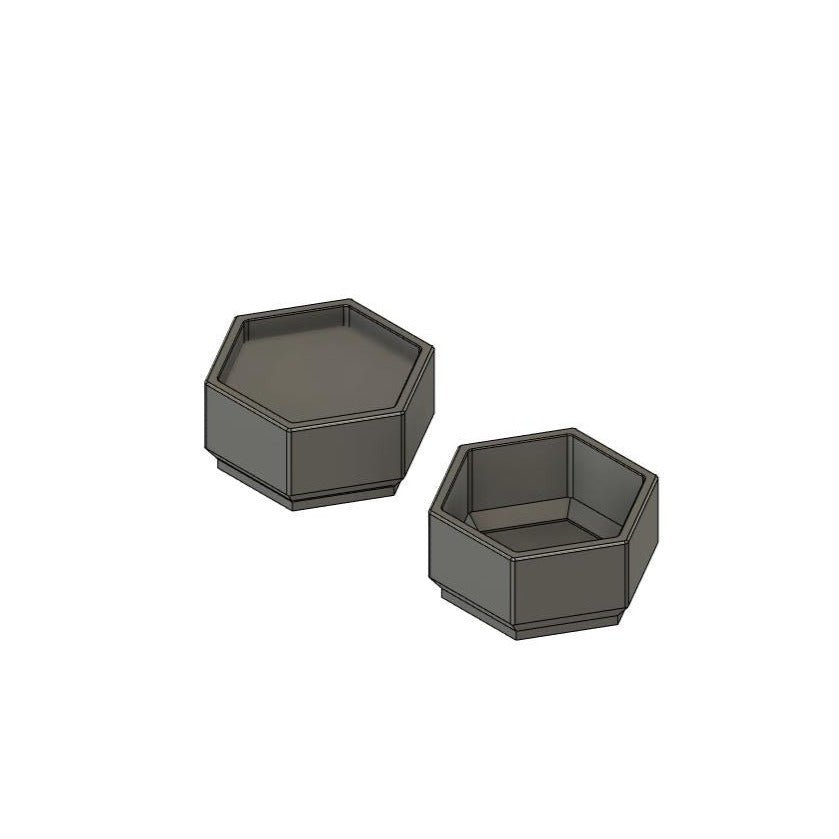 8Stk Betonblumenkästen