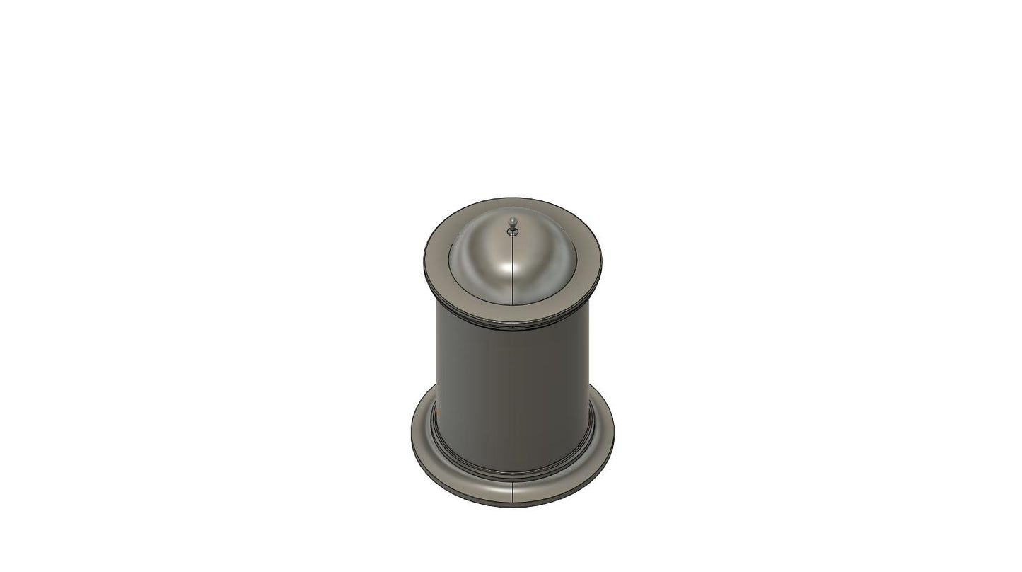 4stk Litfasssäule Typ "Baabe" H0 BS