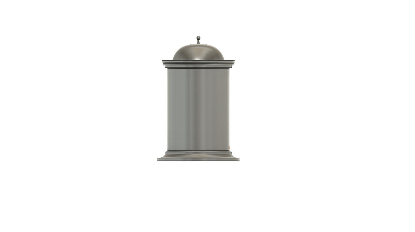 4stk Litfasssäule Typ "Baabe" H0 BS