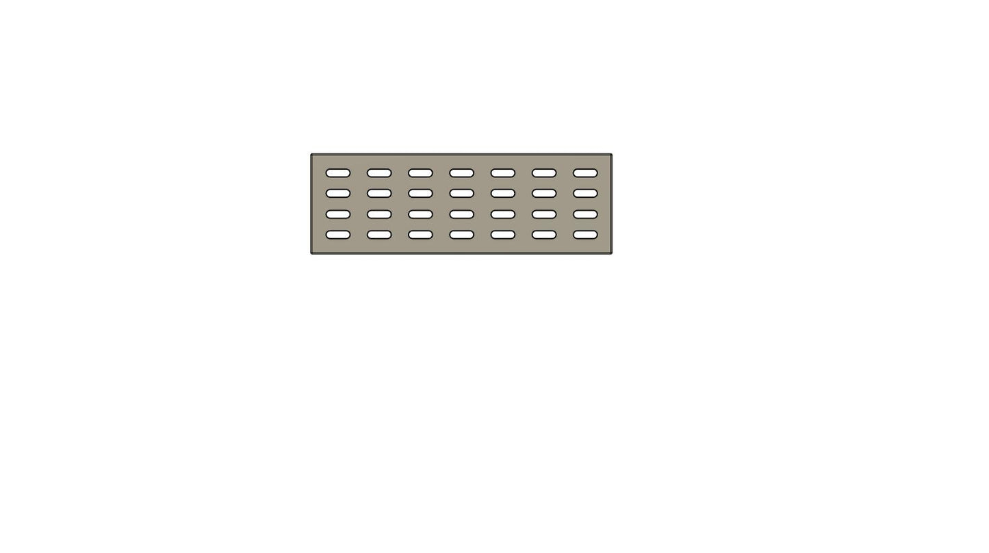 20stk Betonlochplatte H0
