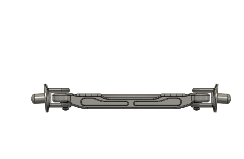 Bewegliche Vorderachse für S4000 H0