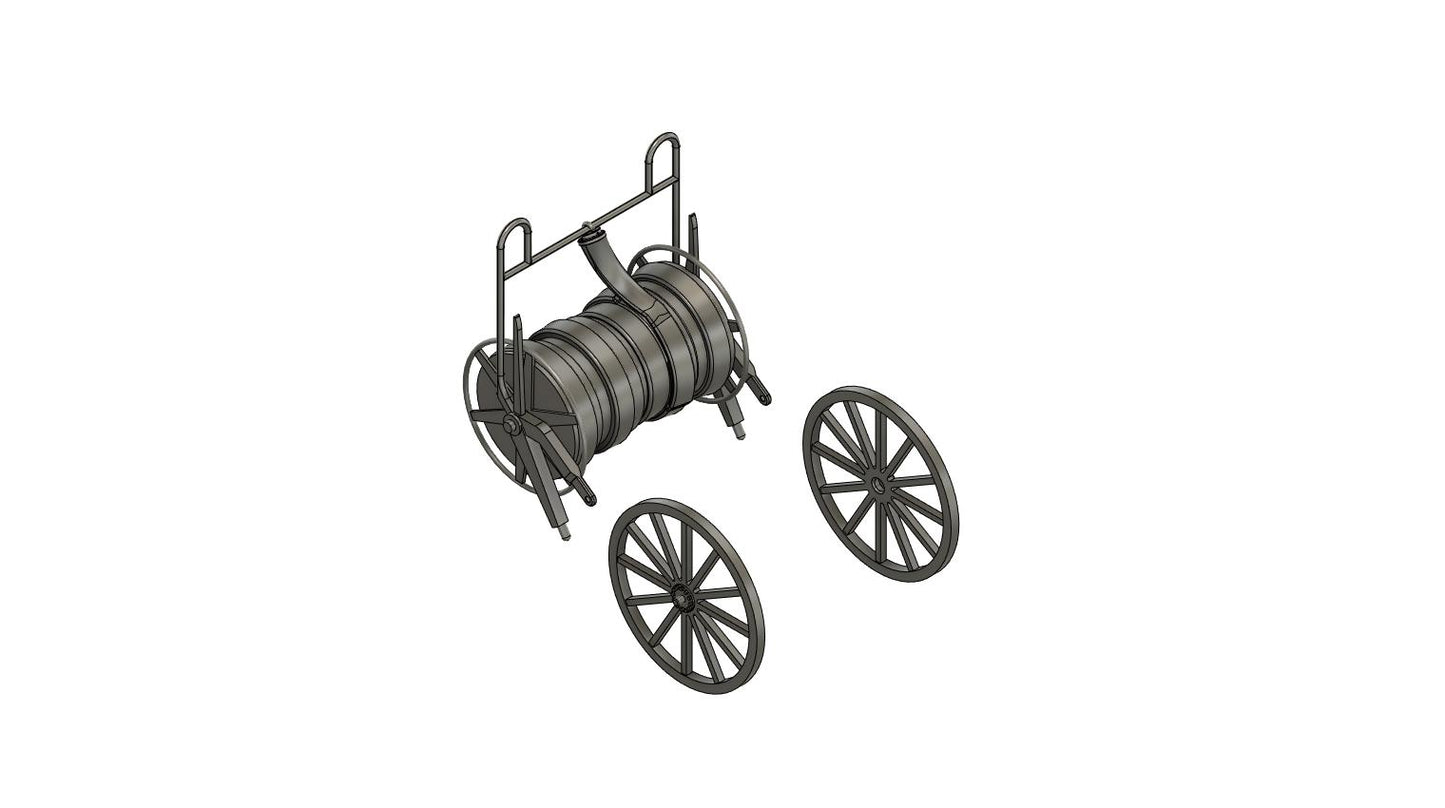 Schlauchhaspel hi. 1.43 Spur 0 BS