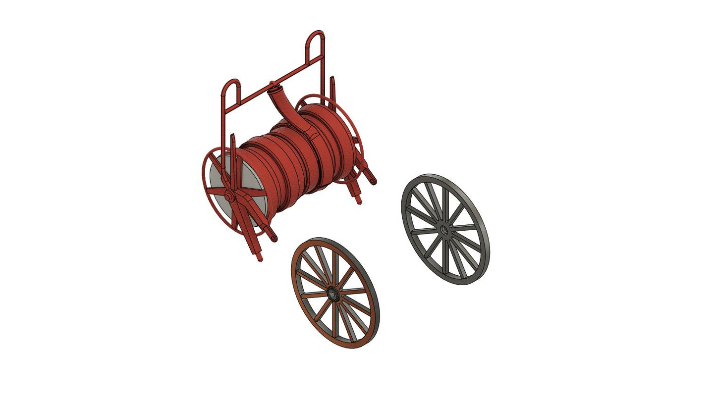Schlauchhaspel hi. 1.43 Spur 0 BS