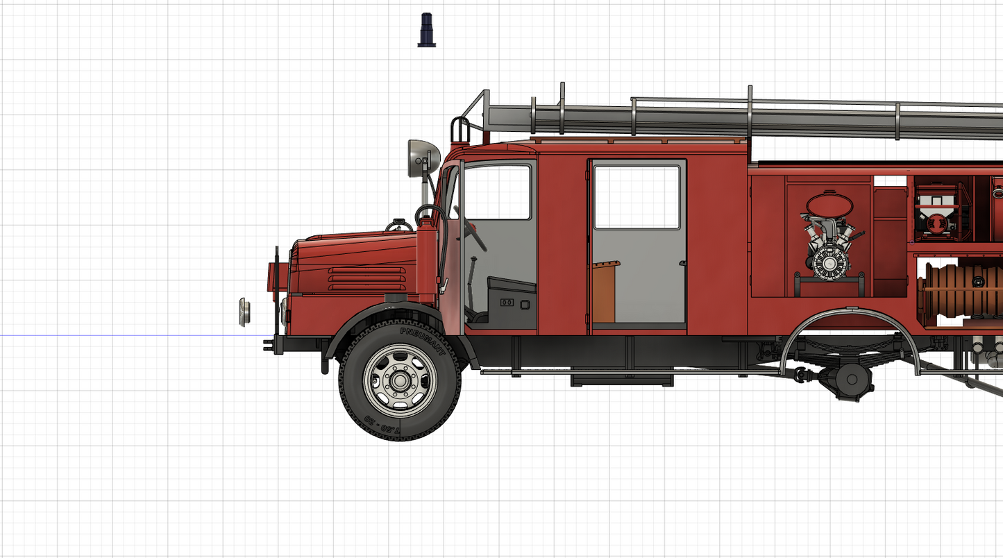 S4000 LF 16 Feuerwehr BS 1:43 Spur 0