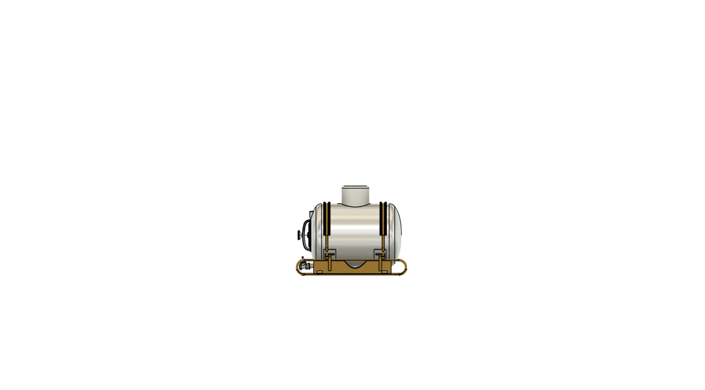 1 Alufass / Bierfass 1000L BS Spur 0