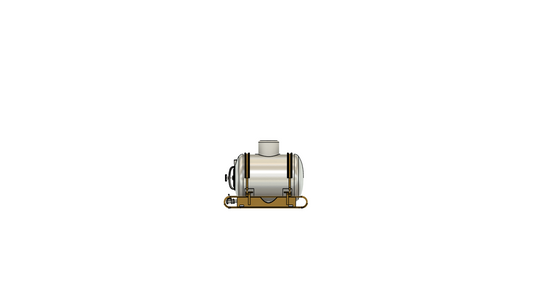 1 Alufass / Bierfass 1000L BS Spur 0