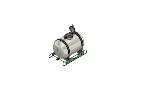 6 Milchfässer á 2000L BS H0
