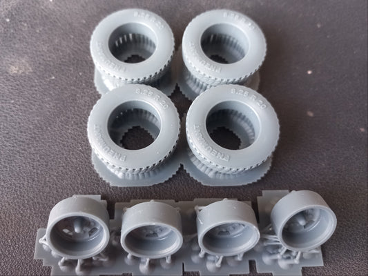 1 Radsatz Zwillingsbereifung BS 1:32