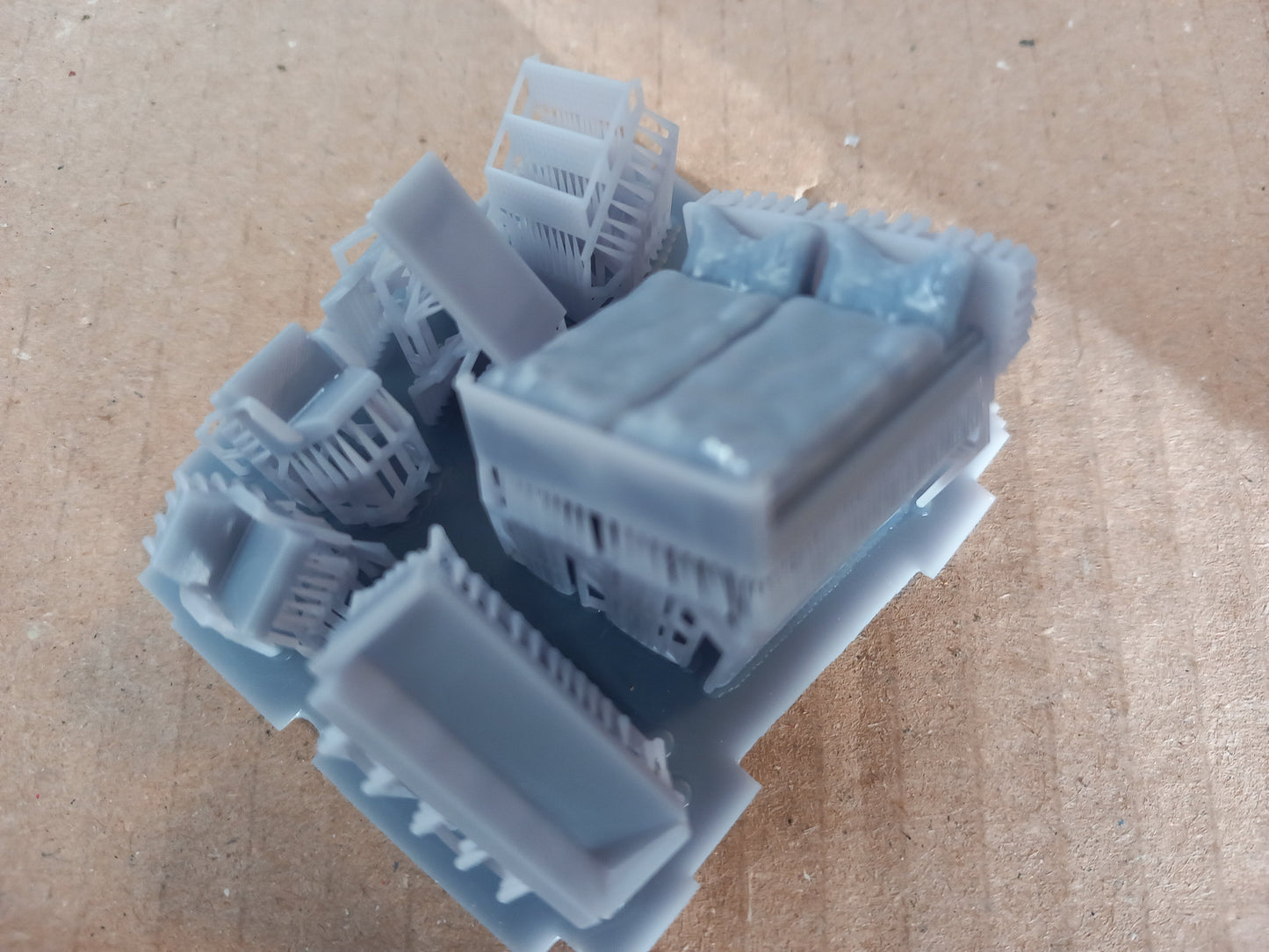 Wohnwagen Bauart Pfaff 3Achser BS H0