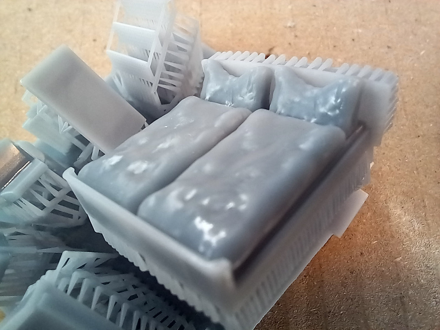 Wohnwagen Bauart Pfaff 3Achser BS H0