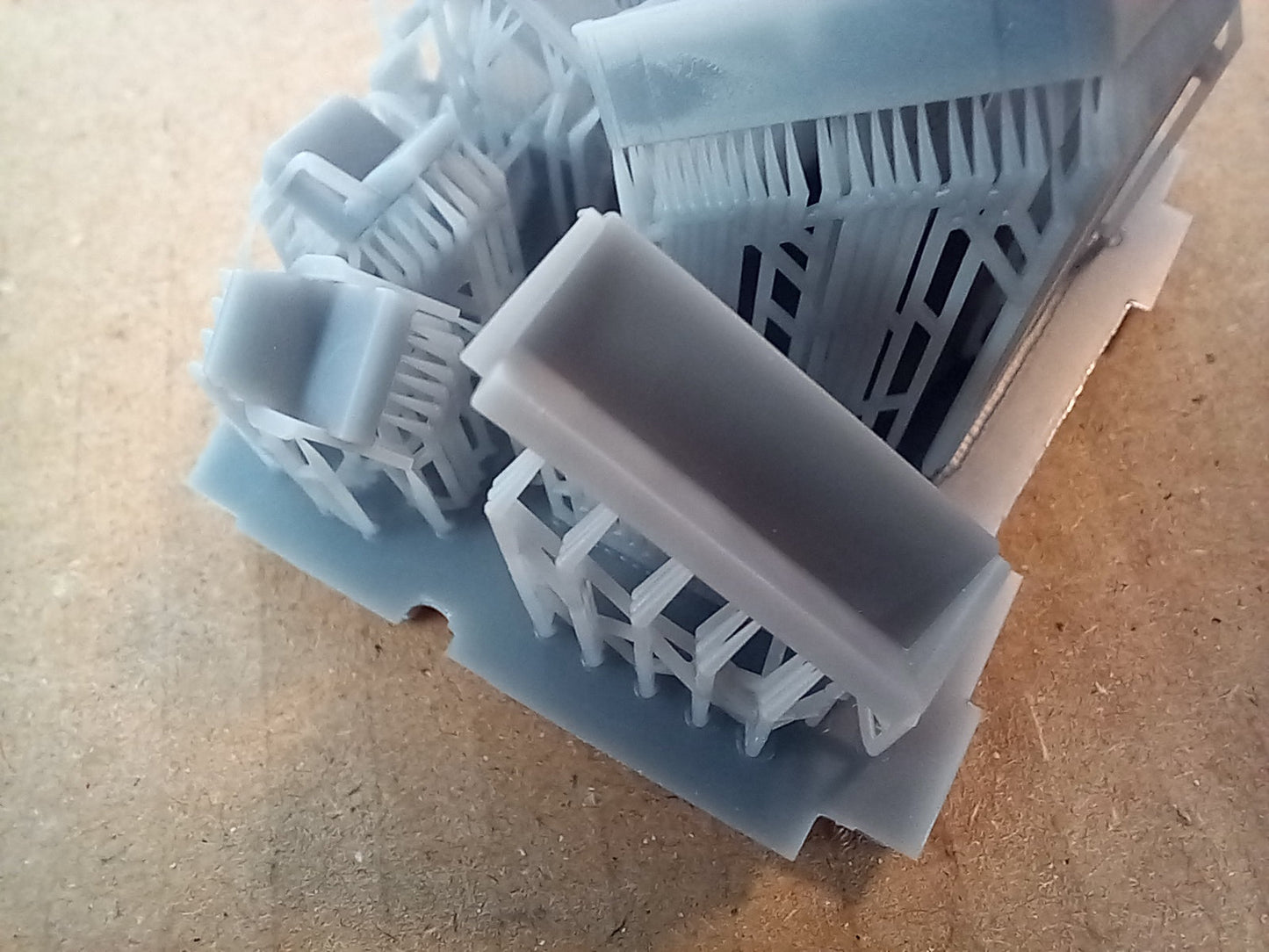 Wohnwagen Bauart Pfaff 3Achser BS H0