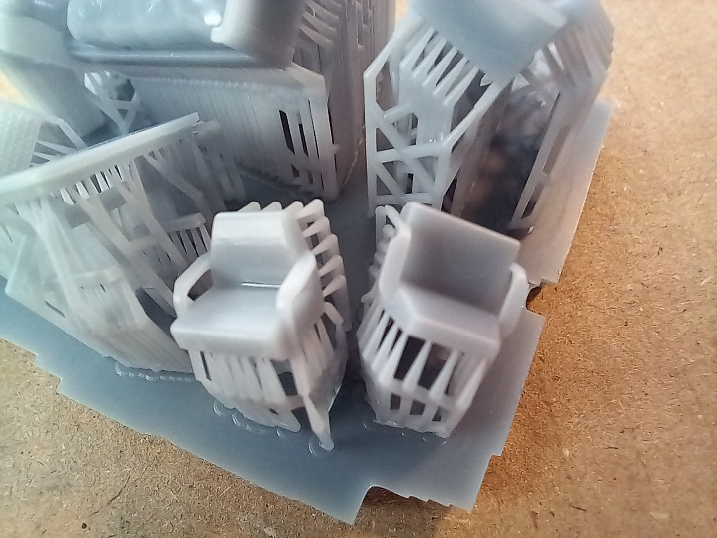 Wohnwagen Bauart Pfaff 3Achser BS H0