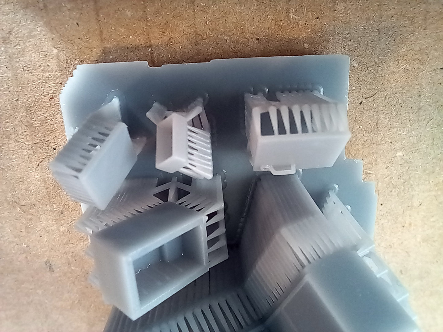 Wohnwagen Bauart Pfaff 3Achser BS H0