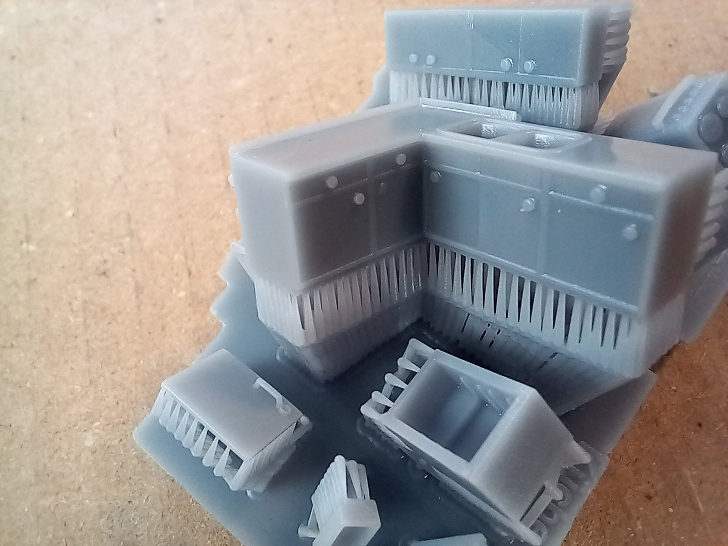 Wohnwagen Bauart Pfaff 3Achser BS H0