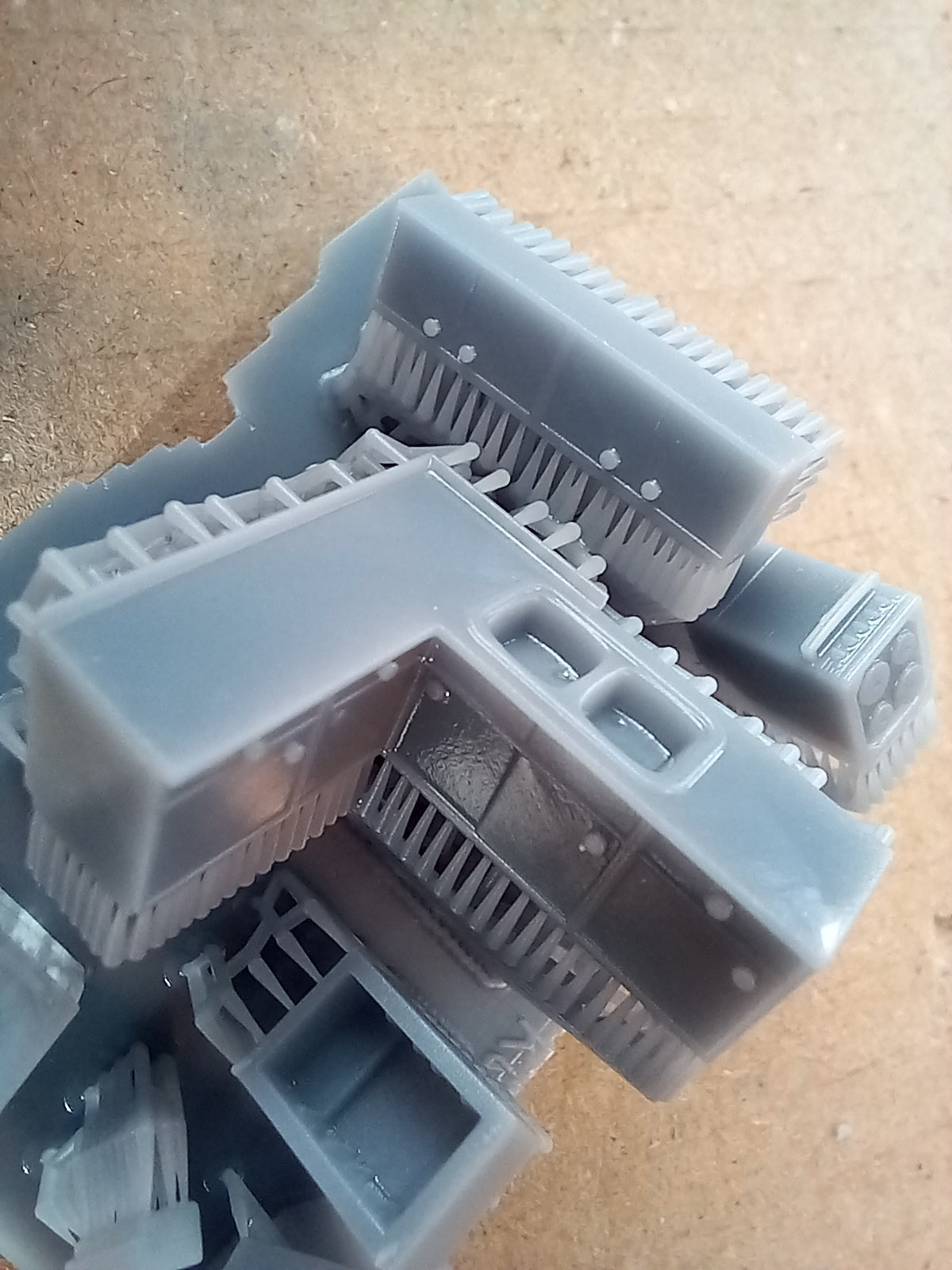 Wohnwagen Bauart Pfaff 3Achser BS H0