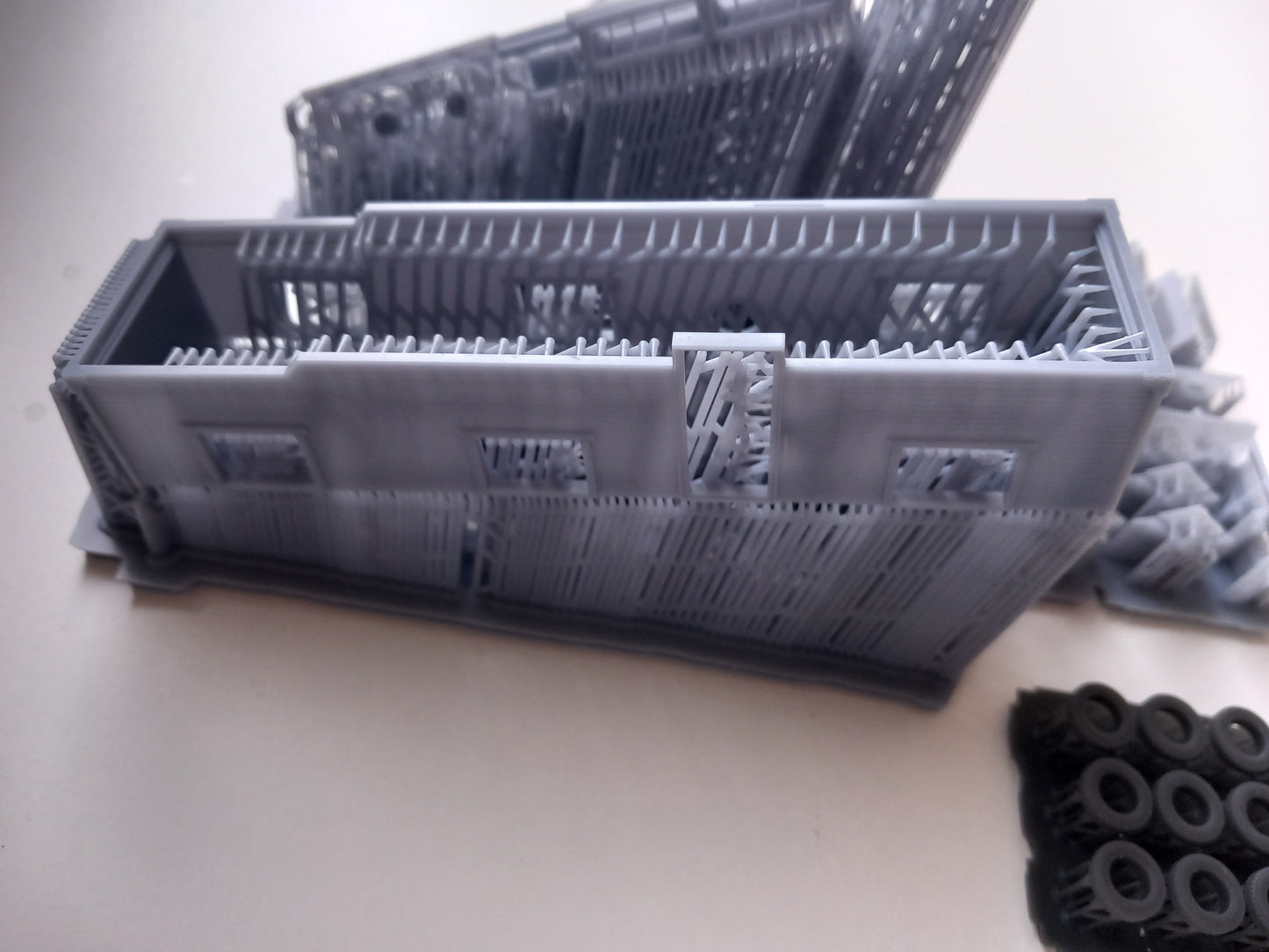 Wohnwagen Bauart Pfaff 3Achser BS H0