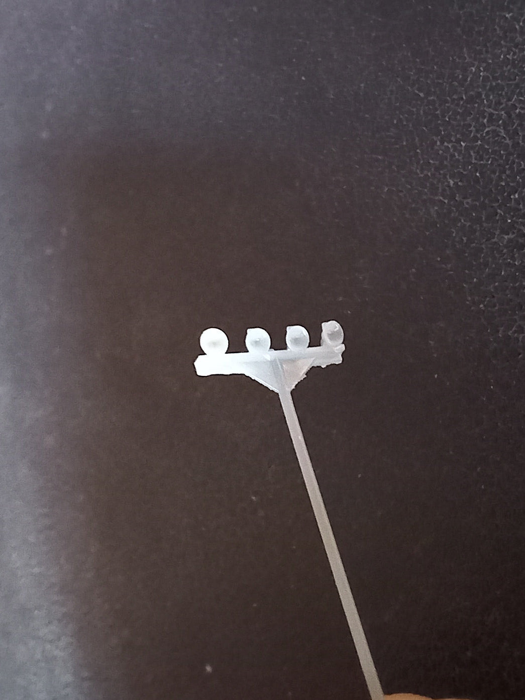 2stk Suchscheinwerfer mit Mast H0 BS