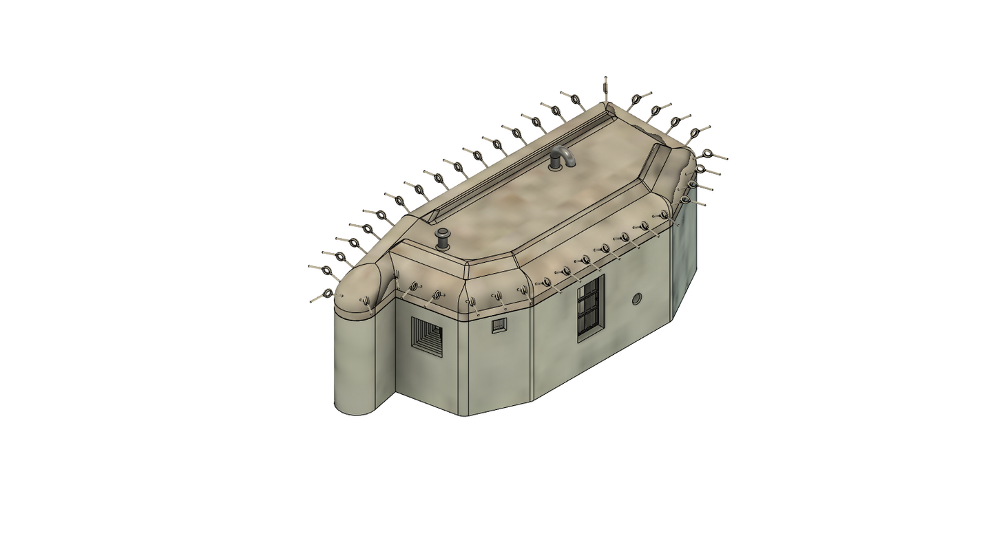 MG-Bunker B-100 CSSR  BS H0