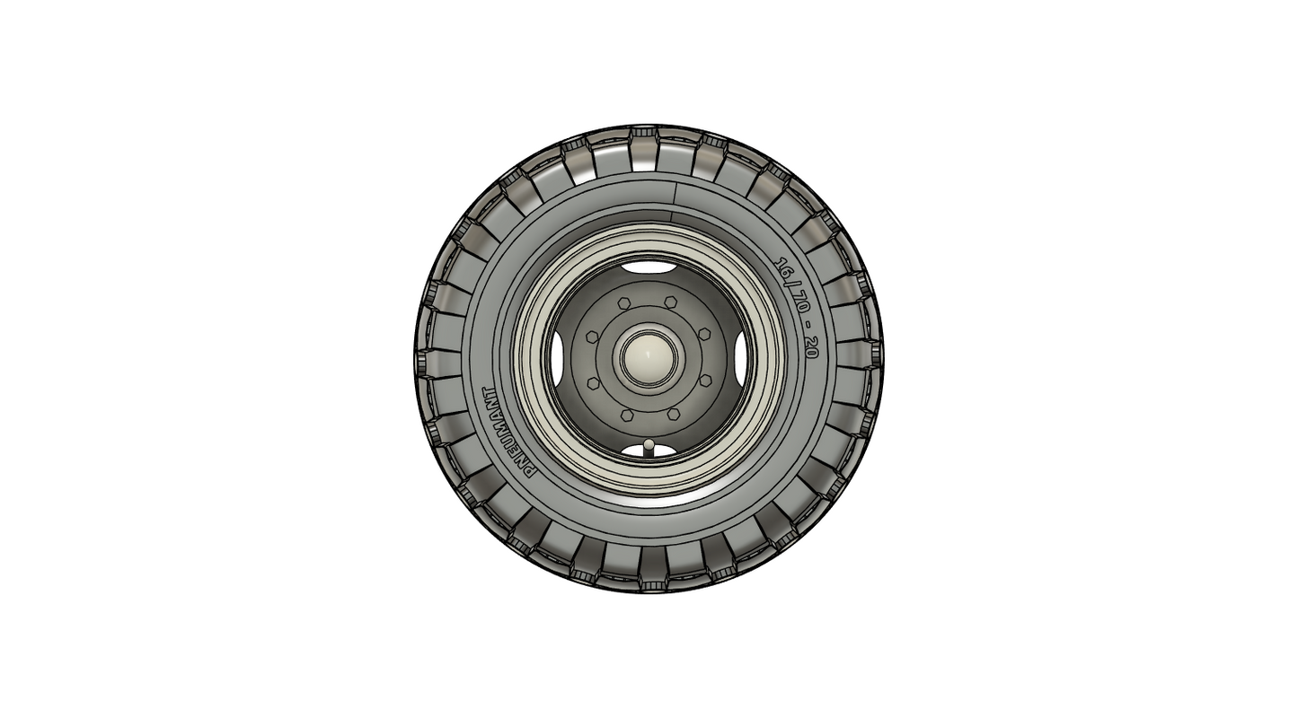 12 Räder HW 80 TT erste Ausführung