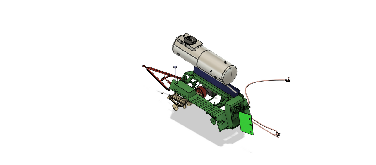 HL 30.45 / 2  Tankanhänger H0 BS