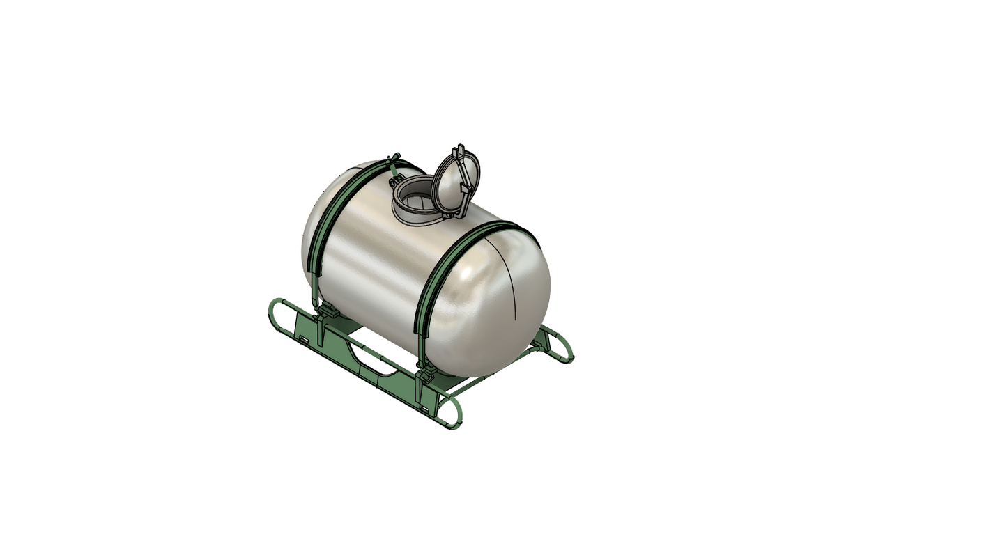6 Milchfässer á 2000L BS TT
