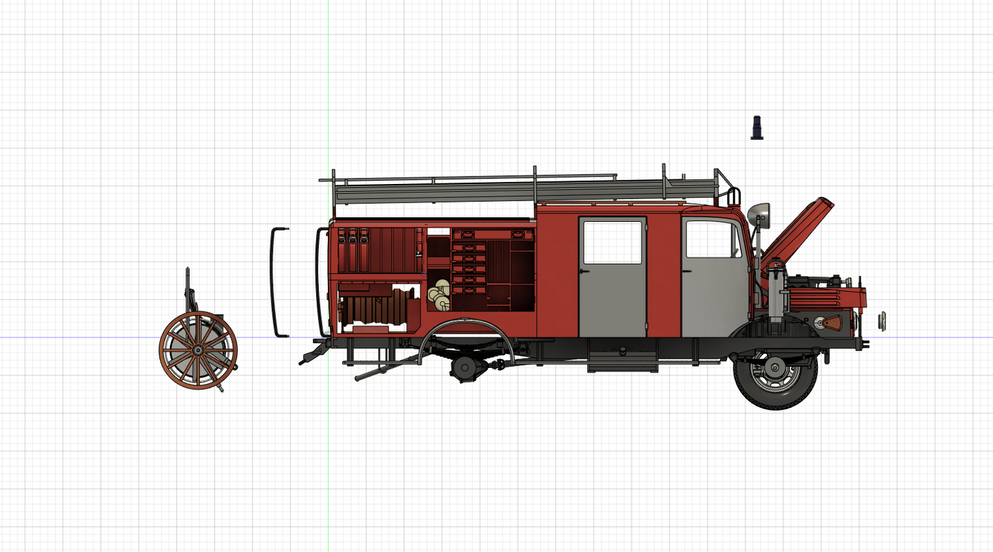 S4000 LF 16 Feuerwehr BS 1:43 Spur 0