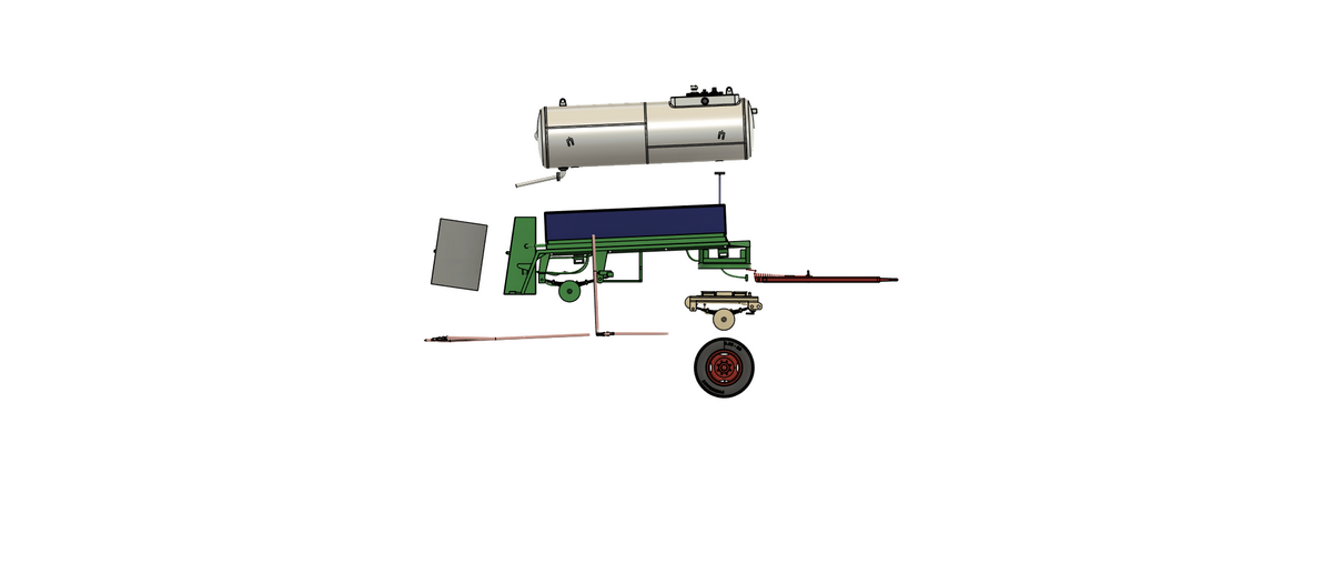 HL 30.45 / 2  Tankanhänger H0 BS