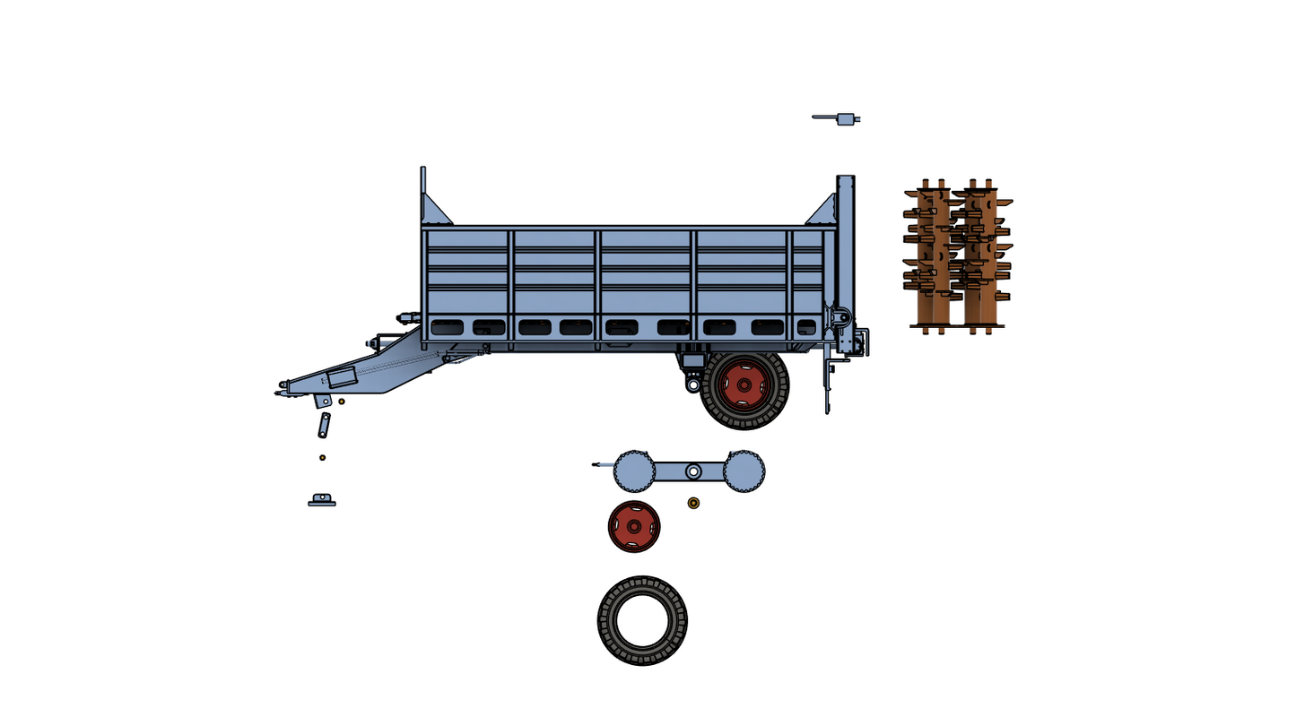 HTS 90.04 / T088 Miststreuer BS 0