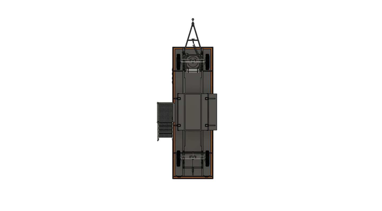 Wohnwagen Bauart HB40.81/6 m. 2 Fenster BS H0