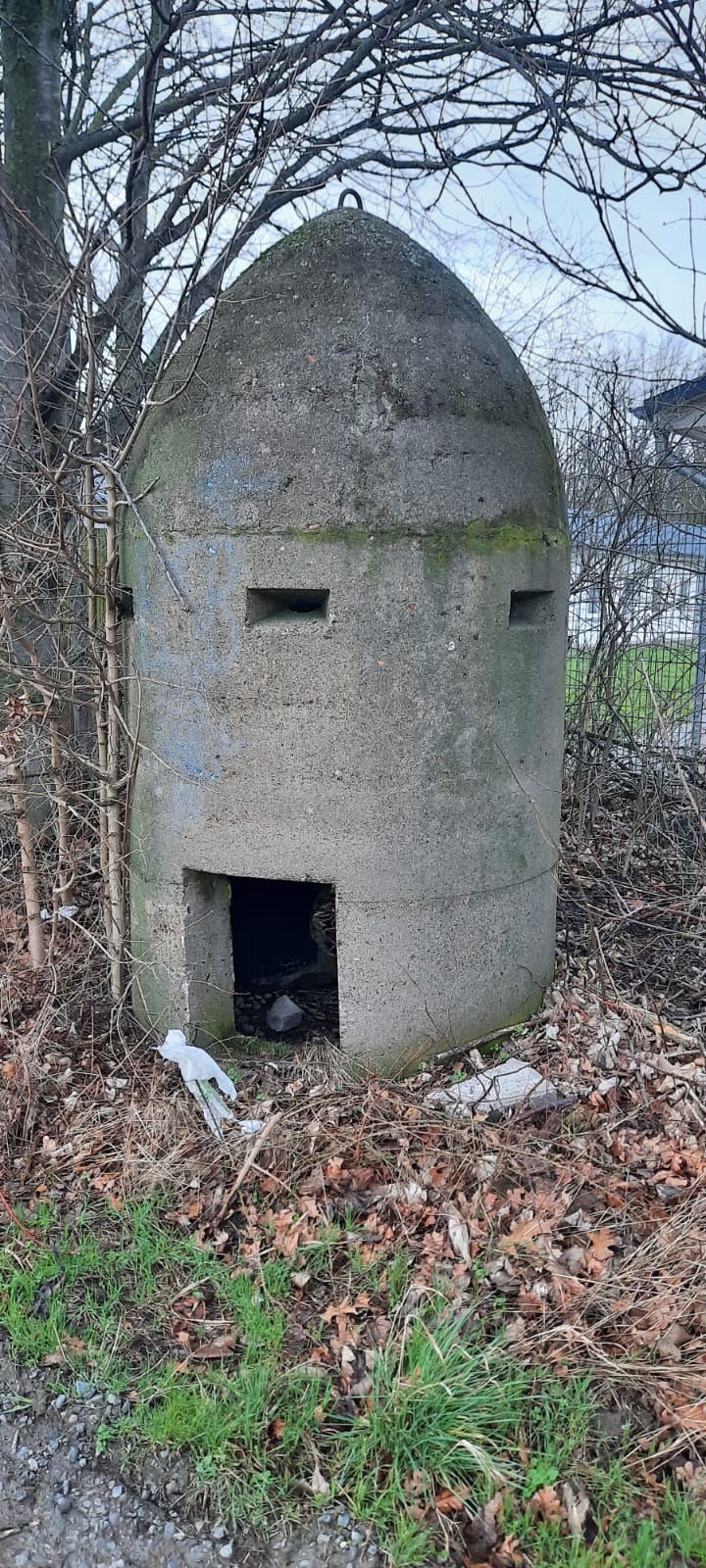 Einmannbunker / Splitterschutzbunker H0